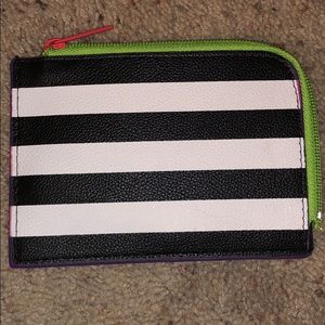 Thin card wallet bundle with makeup.